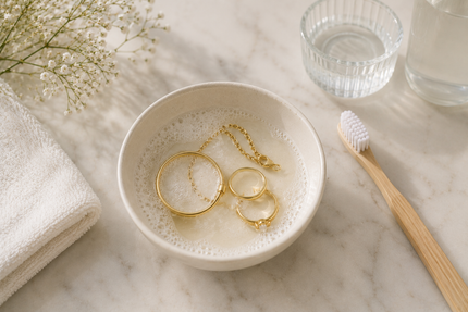 How to Clean Gold Jewelry at Home Safely