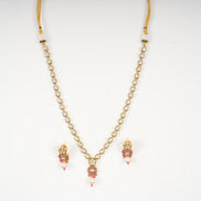 Royal Teardrop Pearl Necklace Set